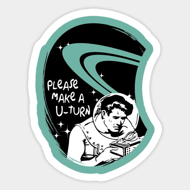 Lost in Space Sticker by ThreeHaresWares